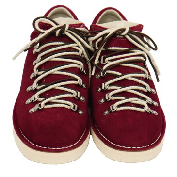 DANNER (ダナー) x THREE WOOD 別注モデル D4007Z MOUNTAIN RIDGE LOW マウンテンリッジロー スエード レザーブーツ バーガンディー 日本製【DANNER別注企画第3弾】