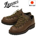 正規取扱店 DANNER (ダナー) D214016 MOUNTAIN RIDGE LOW W/P マウンテンリッジロー レザーブーツ Dk.Brown 日本製