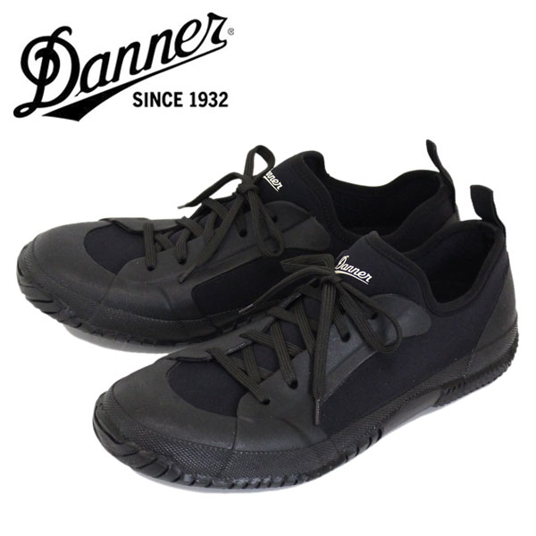 正規取扱店 DANNER (ダナー) D219104 WRAPTOP3 (ラップトップ) レインシューズ BLACK