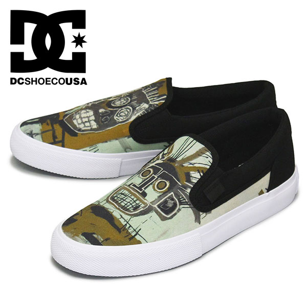 sale Z[ K戵X DC SHOES (fB[V[V[Y) DM214105 BASQ MANUAL SLIP-ON oXLA Xb| BLACK GRAPHIC DC007