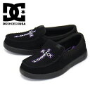 sale セール 正規取扱店 DC SHOES (ディーシーシューズ) DM216108 SABBATH VILLAIN 2 モカシン シューズ BLACK DC020