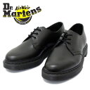 正規取扱店 Dr.Martens(ドクターマーチン) CORE 1461 MONO 3EYE SHOE 3ホールブーツ BLACK SMOOTH ブラック