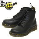 正規取扱店 Dr.Martens (ドクターマーチン) 26230001 101 YELLOW STITCH 6EYE イエローステッチ レザーブーツ BLACK(4)