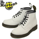 正規取扱店 Dr.Martens (ドクターマーチン) 26366100 101 YS 6EYE レザーブーツ WHITE(4)