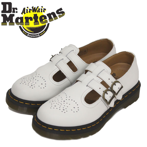 正規取扱店 Dr.Martens (ドクターマーチン) WMS 26563100 8065 MARY JANE メリージェーン レディース レザーシューズ WHITE