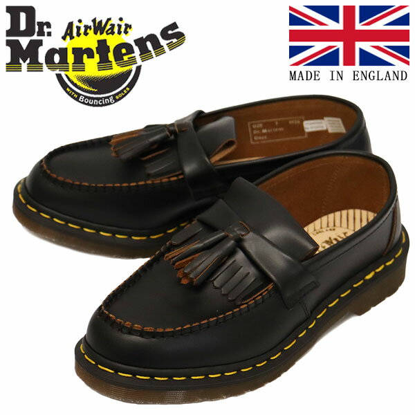 K戵X Dr.Martens (hN^[}[`) 26891001 VINTAGE ADRIAN Be[W GChA ^bZ[t@[ BLACK COh