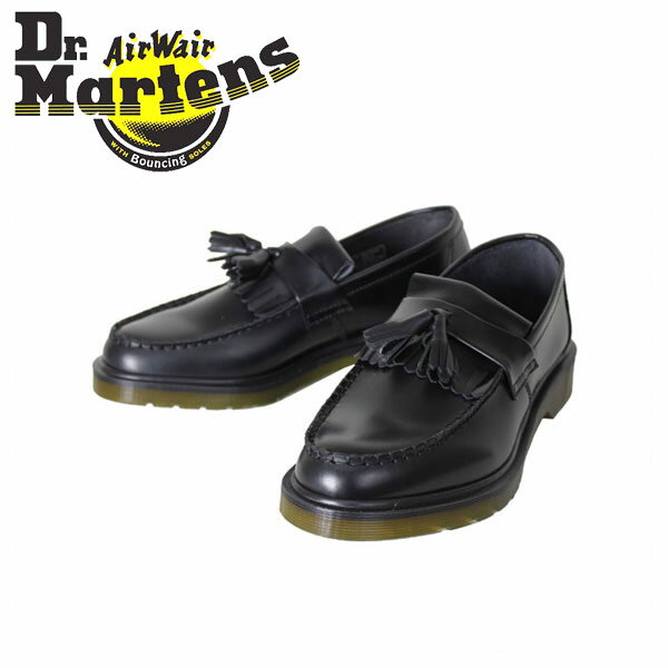 正規取扱店 Dr.Martens ドクターマーチン ADRIAN SLIP ON SHOE(エイドリアンスリッポンシュー) BLACK ブラック
