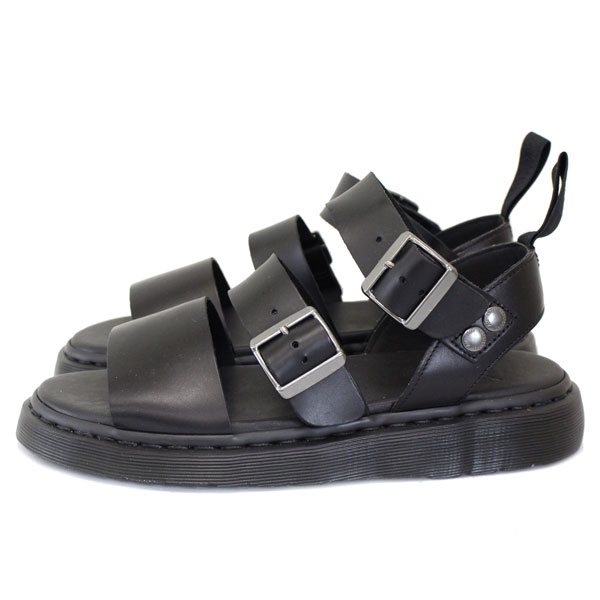 正規取扱店 Dr.Martens ドクターマーチン GRYPHON グリフォン ストラップサンダル BLACK BRAND