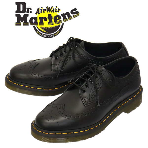 ドクターマーチン 正規取扱店 Dr.Martens (ドクターマーチン) 22210001 3989 YS FULL BROGUE 5ホール ブローグ レザーシューズ BLACK