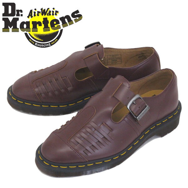 正規取扱店 Dr.Martens (ドクターマーチン) 24551601 MICA ミカ ストラップ レザーシューズ OXBLOOD