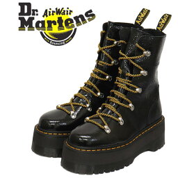 正規取扱店 Dr.Martens (ドクターマーチン) WMS 27788001 GHILANA MAX パテントレザー レディース ブーツ BLACK