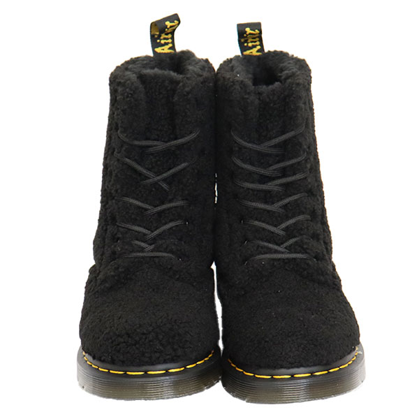 正規取扱店 Dr.Martens (ドクターマーチン) WMS 27822001 1460 Pascal 8ホール パスカル フェイクファー レディースブーツ BLACK 2