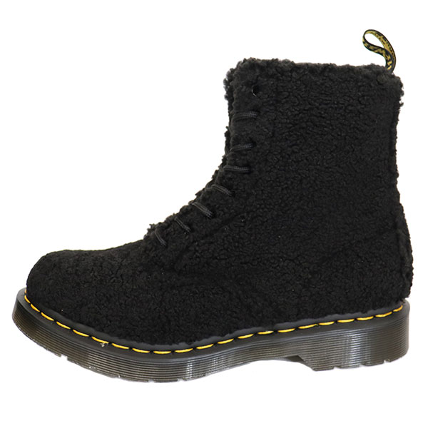 正規取扱店 Dr.Martens (ドクターマーチン) WMS 27822001 1460 Pascal 8ホール パスカル フェイクファー レディースブーツ BLACK 3