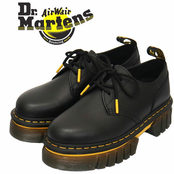 K戵X Dr.Martens (hN^[}[`) WMS 30663001 AUDRICK 3z[ fB[X U[V[Y BLACK UK5-24.0cm