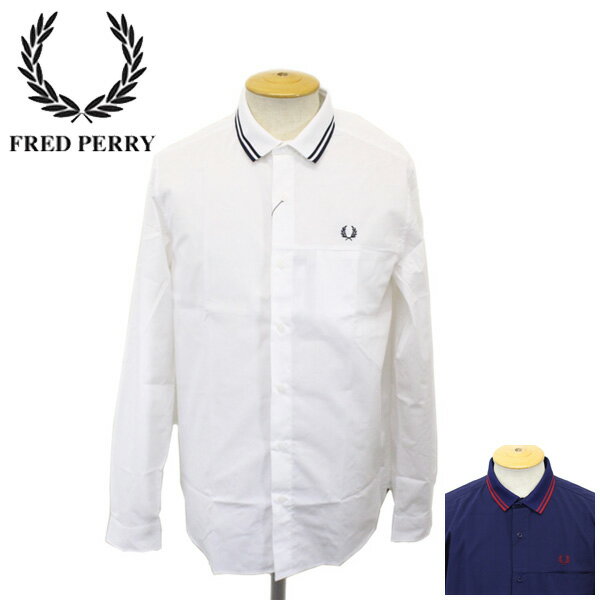 Rakuten - 【楽天スーパーSALE】】 正規取扱店 FRED PERRY (フレッドペリー) F4403 COLLAR RIB SHIRT (カラーリブシャツ) 全2色 FP255