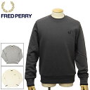 フレッドペリー 正規取扱店 FRED PERRY (フレッドペリー) M7535 CREW NECK SWEATSHIRT クルーネック スウェットシャツ FP510 全3色