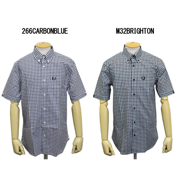 正規取扱店 FRED PERRY (フレッドペリー) M9604 GINGHAM SHIRT ギンガムシャツ 全2色 FP432 2