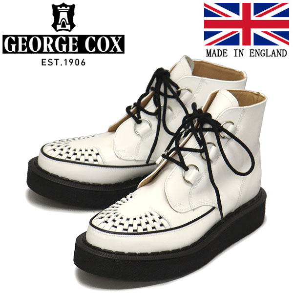 K戵X GEORGE COX (W[WRbNX) SKIPTON BOOT 13327 V o[\[ U[u[c 031 WHITE