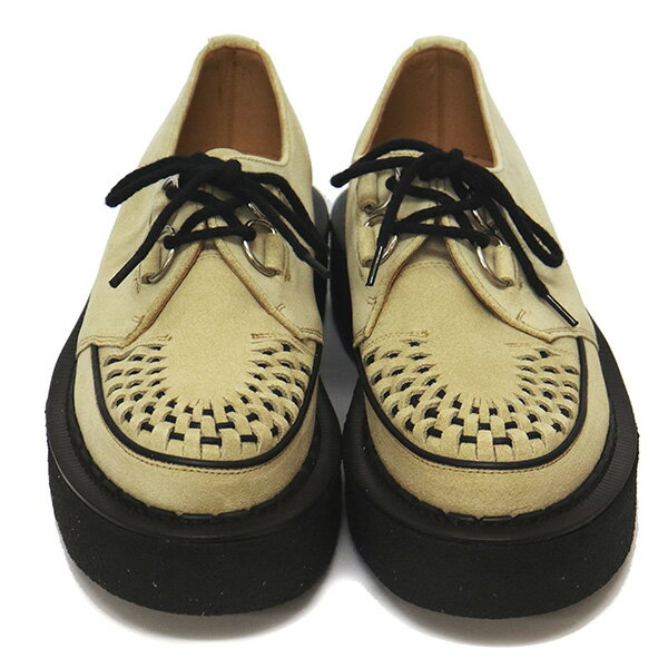 正規取扱店GEORGECOX(ジョージコックス)SKIPTON3588VIラバーソールレザーシューズ417SANDSUEDE