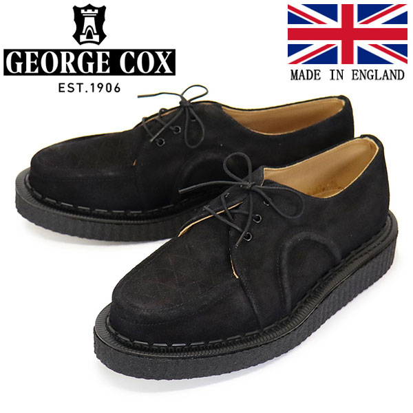 K戵X GEORGE COX (W[WRbNX) HAMILTON DAB IVC o[\[ U[V[Y 090 BLACK SUEDE