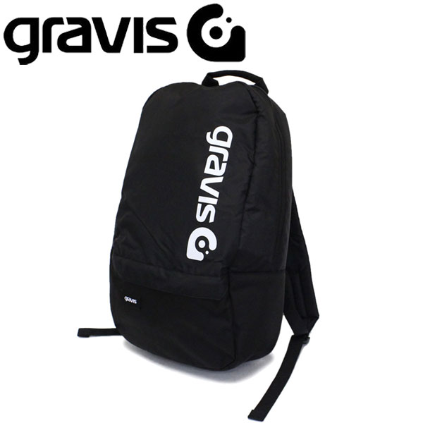正規取扱店 gravis (グラビス) 09801 TRANSPORT トランスポート バックパック BLACK GRV019