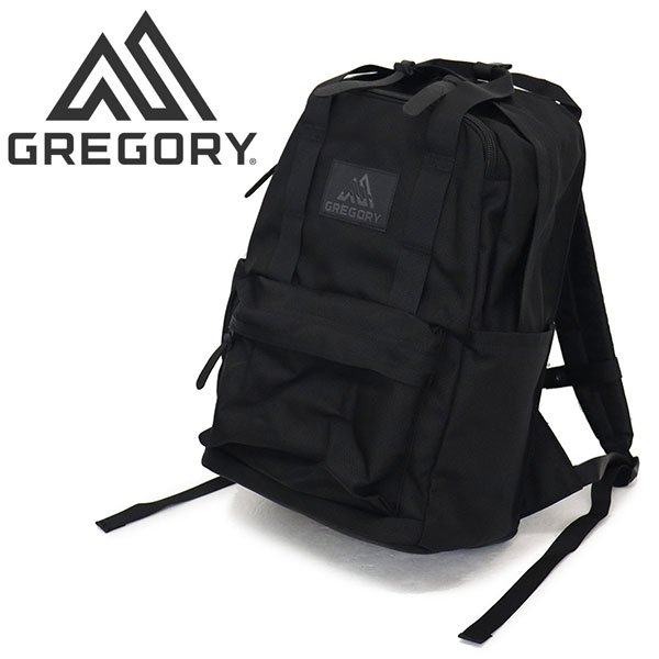 GREGORY - 正規取扱店 GREGORY (グレゴリー) イージー ピージーデイ デイパック リュックサック 1038680440-コーデュラバリスティック ブラック GY108