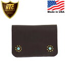 正規取扱店 HTC (Hollywood Trading Company) Multi Card Case #Flower TQ マルチプルウォレット ダークブ...