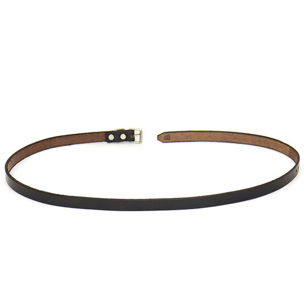 【新品/取寄品/代引不可】【特選商品】センターステッチ ピン式メンズベルト（ブラック） V-CB9250BK