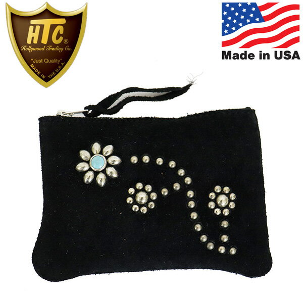 K戵X HTC(Hollywood Trading Company) Suede Pouch Wallet #125 XEF[h |[`EHbg ubNU[xVo[X^bYx^[RCY