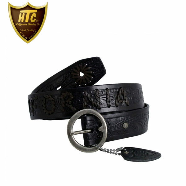 正規取扱店 HTC #HWV-CALIFORNIA WOVEN BELT ウーブンベルト BLACK ブラック