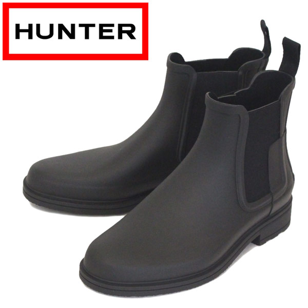 正規取扱店 HUNTER (ハンター) MEN 039 S MFS9060RMA ORIGINAL REFINED CHELSEA オリジナル リファインド メンズ チェルシーブーツ BLACK HU200