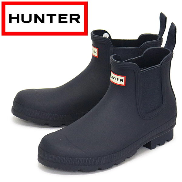 【楽天スーパーSALE】 正規取扱店 HUNTER (ハンター) MEN'S MFS9116RMA ORIGINAL CHELSEA メンズ オリジナル チェルシー ブーツ NAVY HU227