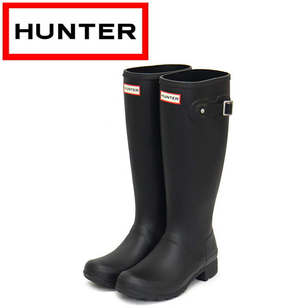 正規取扱店 HUNTER (ハンター) WOMEN'S WFT2210RMA ORIGINAL TOUR レディース オリジナルツアー トールブーツ BLACK HU231