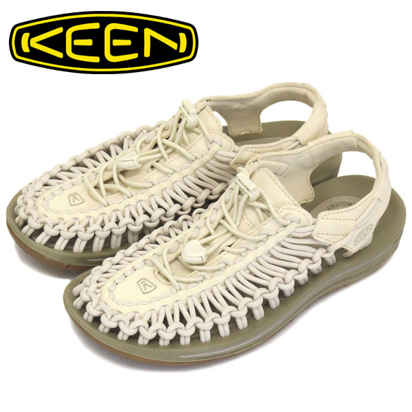 正規取扱店 KEEN (キーン) 1018698 Women's UNEEK ユニーク サンダル WHITECAP/CORNSTALK レディース KN381