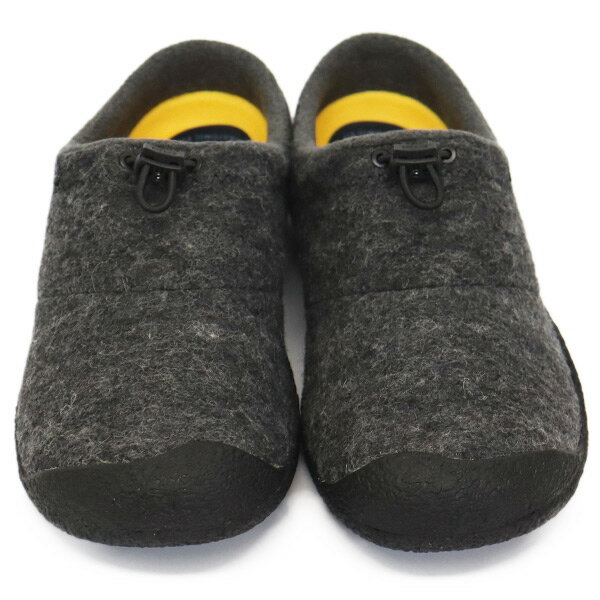 正規取扱店 KEEN (キーン) 1025550 Men's HOWSER III SLIDE ハウザー スリー スライド リラックスシューズ CHARCOAL GREY FELTxBLACK KN583 2