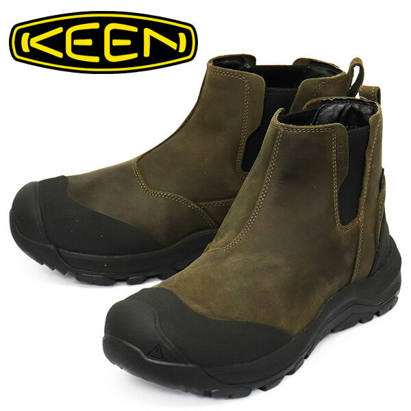 正規取扱店 KEEN (キーン) 1025559 Men 039 s REVEL IV CHELSEA レヴェル フォー チェルシー 防水ウインターブーツ CANTEENxBLACK CAPTAIN KN716