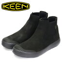 正規取扱店 KEEN (キーン) 1026827 Women's ELENA CHELSEA WP エレナ チェルシー ウォータープルーフブーツ レディース TRIPLE BLACKxBLACK KN670