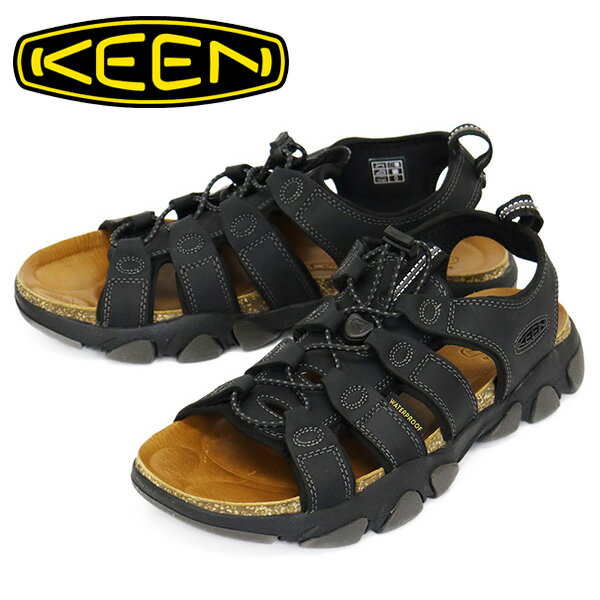 K戵X KEEN (L[) 1027341 Men's DAYTONA II SANDAL fCgi c[ T_ BLACKxBLACK KN692