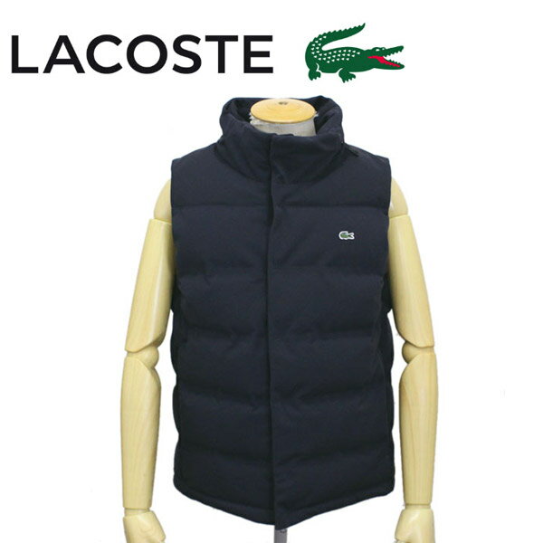 【楽天スーパーSALE】 正規取扱店 LACOSTE (ラコステ) BH350EL Blousons ピケダウンベスト 2Z8ダークグレー LC230