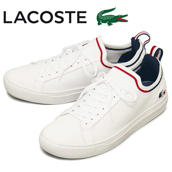 K戵X LACOSTE (RXe) CM00173 LA PIQUEE TRI 22 1 Y Xj[J[ 407 WHTxNVYxRED LC277