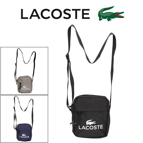 Rakuten - 正規取扱店 LACOSTE (ラコステ) NU5181ZT クロックスポーツ ミニショルダーバッグ 全3色 LC409