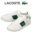 正規取扱店 LACOSTE (ラコステ) メンズ SMA0219 CARNABY SET 1252 APAC SMA レザースニーカー 1R5 WHTxGRN LC391