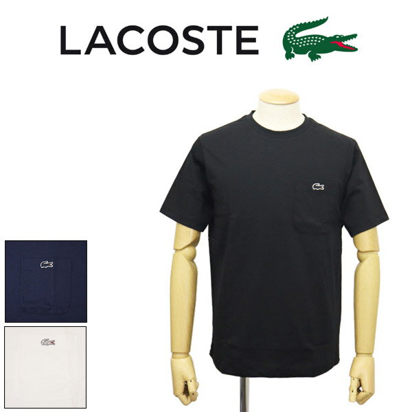 Rakuten - 正規取扱店 LACOSTE (ラコステ) TH5807-99 アウトライン クロック ポケット Tシャツ 全3色 LC312