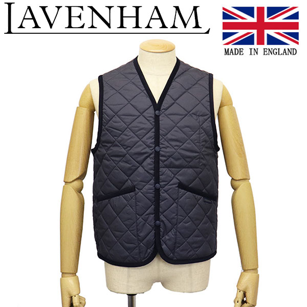 正規取扱店 LAVENHAM (ラベンハム) SLJ1051 DUBLIN MENS RC ダブリン メンズ キルティングベスト G96 SUFFOLK NAVY イギリス製 LH011