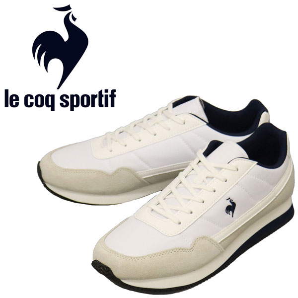 【楽天スーパーSALE】 正規取扱店 le coq sportif (ルコック スポルティフ) QL1VJC16WN CHATELET II シャトレ2 スニーカー ホワイト/ネイビー LE047