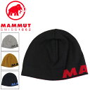 K戵X MAMMUT (}[g) 119104891 Mammut Logo Beanie r[j[ Lbv MMT012 S4F