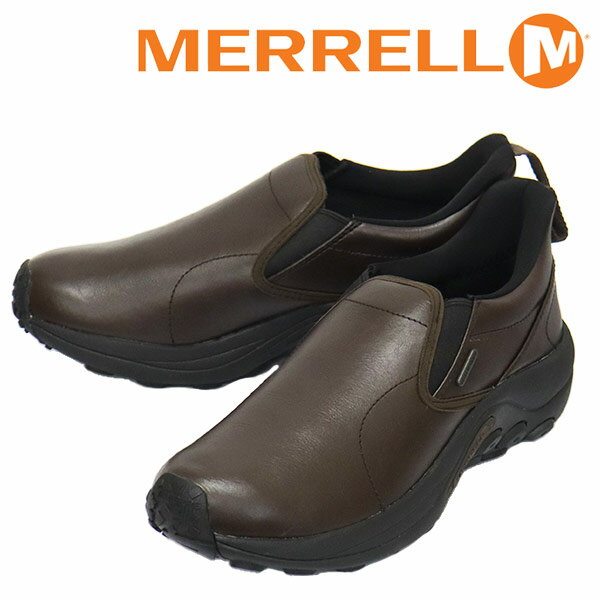 正規取扱店 MERRELL (メレル) 5006789 JUNGLE MOC EVO WP ジャングルモック エボ ウォータープルーフ シューズ D.BROWN MRL135