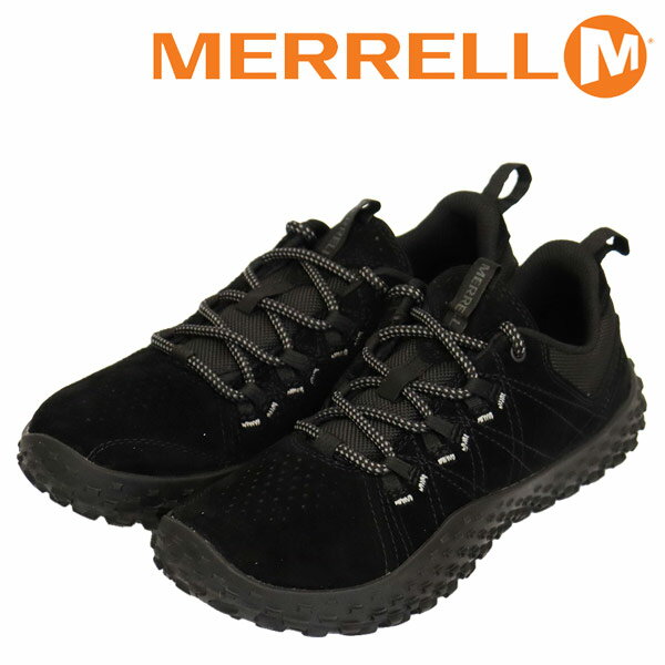 K戵X MERRELL () WMS J037754 WRART vg fB[X V[Y BLACKxBLACK MRL118