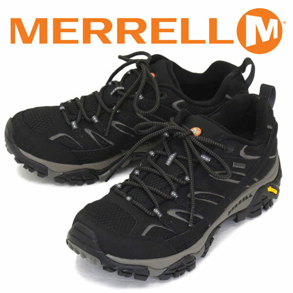 正規取扱店 MERRELL (メレル) J06037 MOAB 2 GTX モアブ 2 ゴアテックス メンズシューズ BLACK MRL063