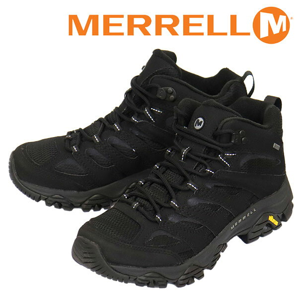 Rakuten - 正規取扱店 MERRELL (メレル) J500249 MOAB 3 SYNTHETIC MID GORE-TEX モアブ シンセティック ミッド ゴアテックス シューズ TRIPLE BLACK MRL110